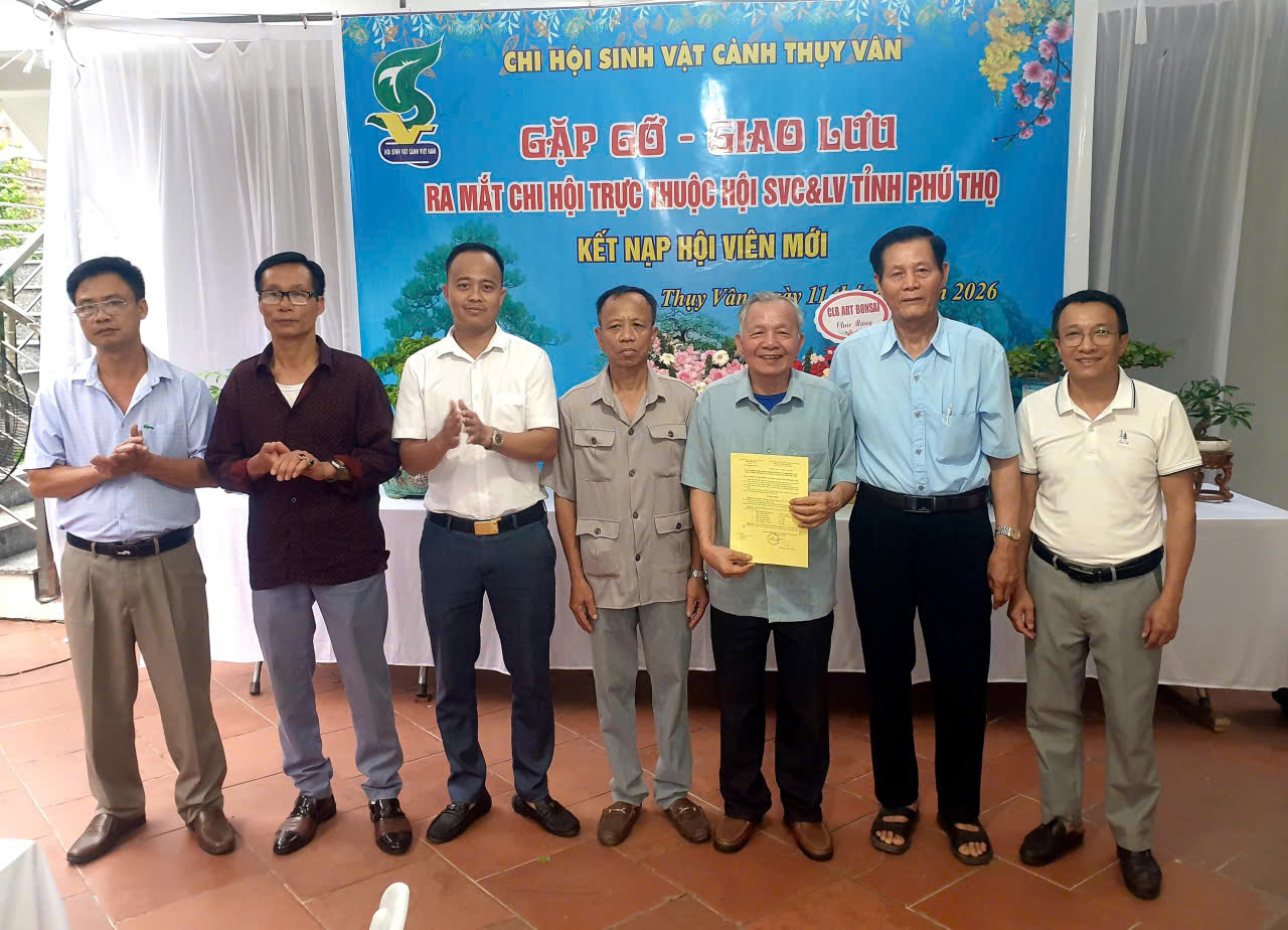 Hội Sinh vật cảnh và làm vườn tỉnh Phú Thọ tăng cường kiện toàn tổ chức, nâng cao chất lượng hoạt động