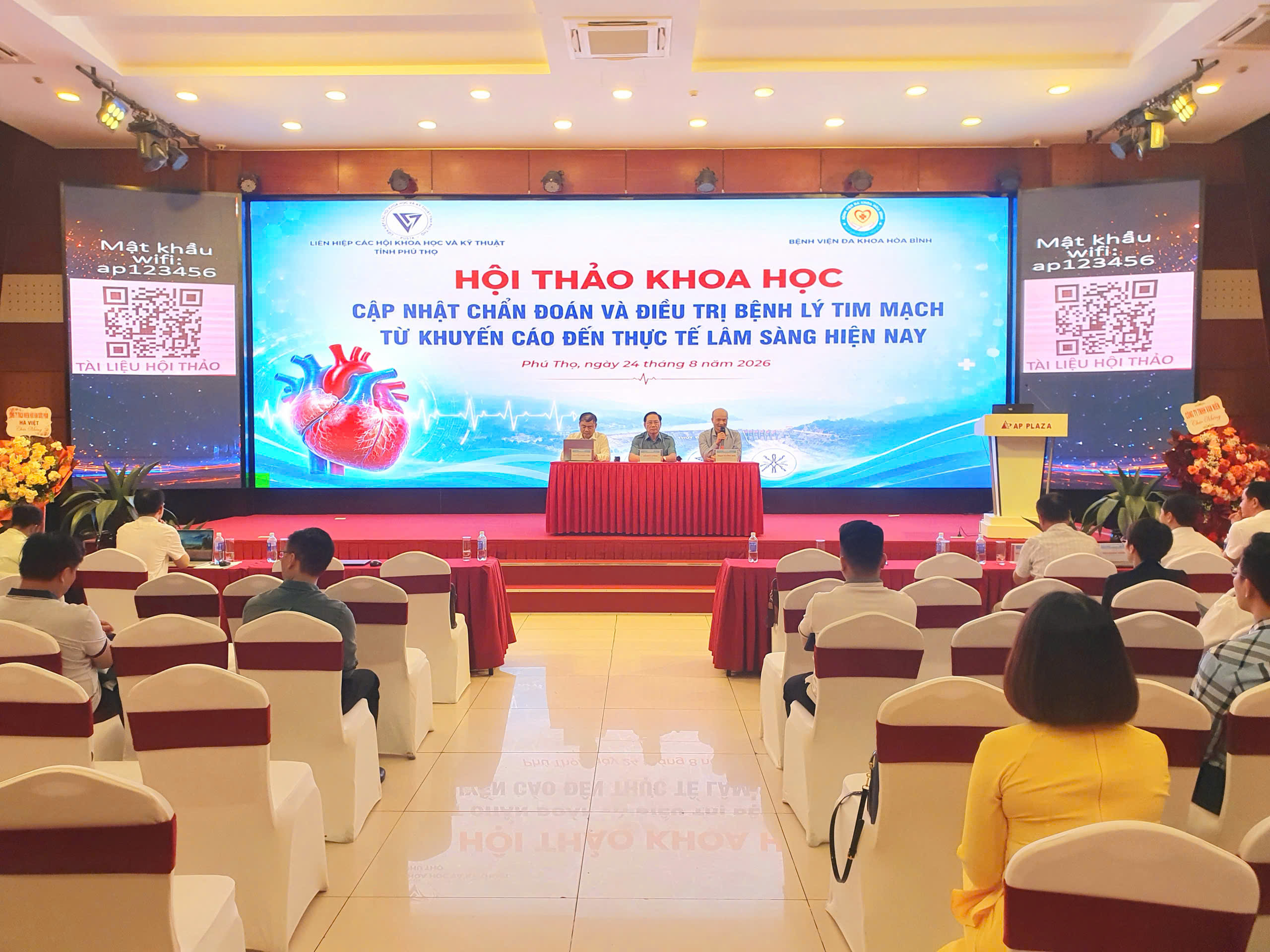 Hội thảo khoa học “Cập nhật chẩn đoán và điều trị bệnh lý tim mạch - Từ khuyến cáo đến thực tế lâm sàng hiện nay”