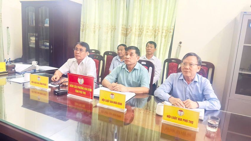 Trung ương Hội Luật gia Việt Nam tổ chức Hội nghị chuyên đề về tình hình sắp xếp, tinh gọn tổ chức bộ máy và hoạt động của các cấp hội