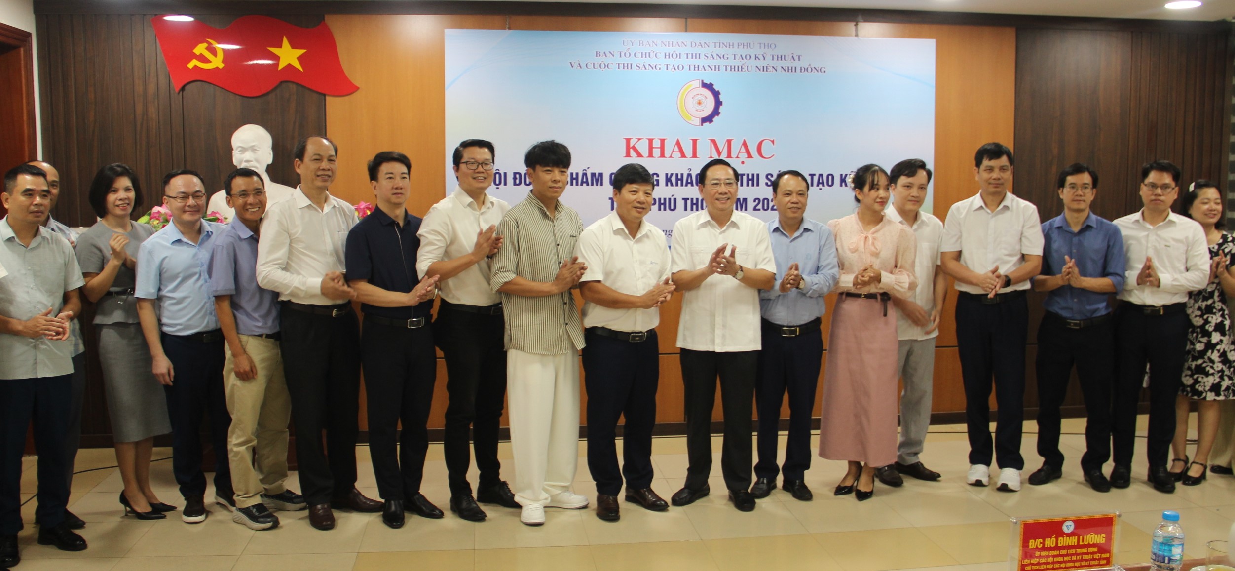 Chấm Chung khảo Hội thi sáng tạo kỹ thuật tỉnh Phú Thọ năm 2026