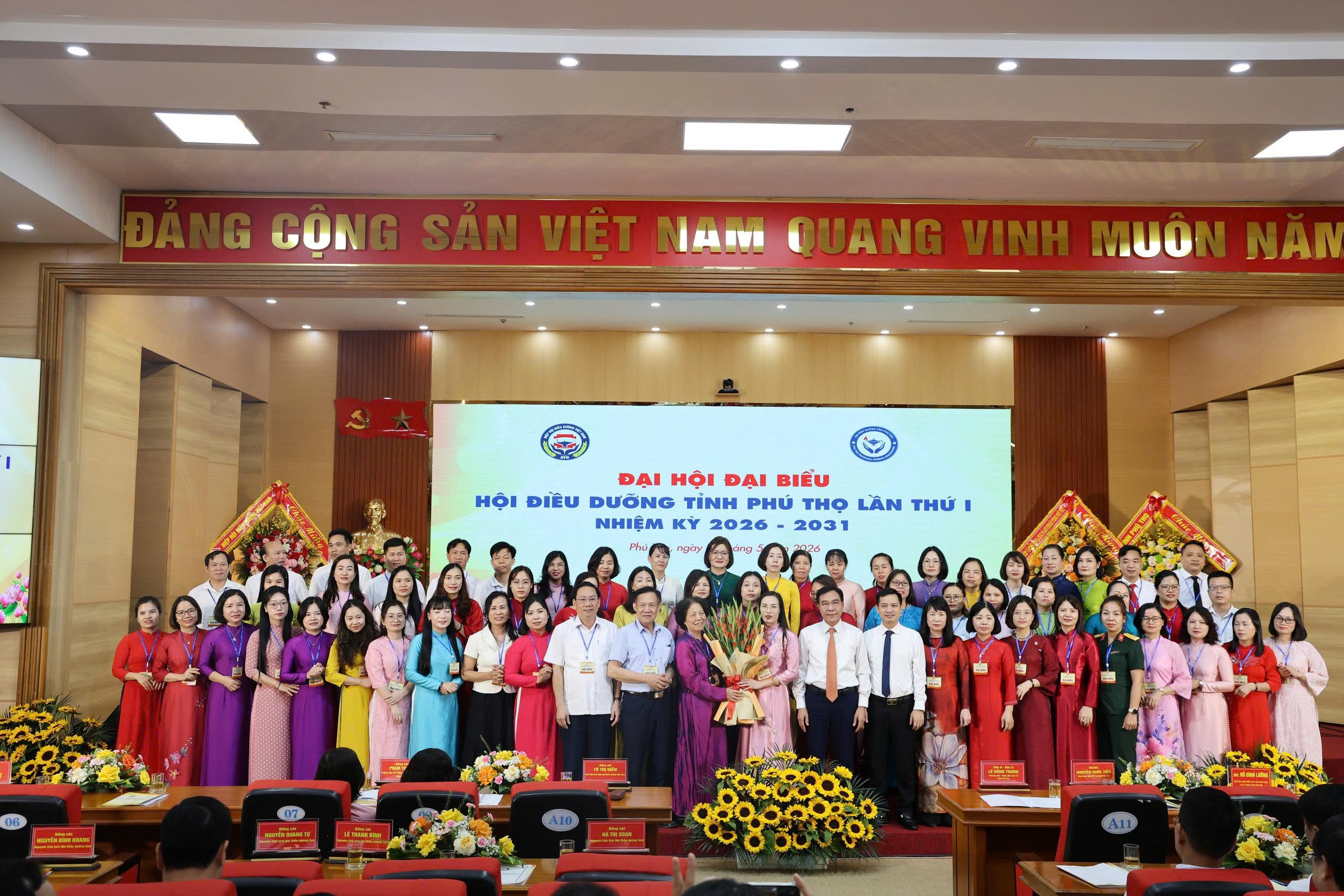 Đại hội đại biểu Hội Điều dưỡng tỉnh Phú Thọ lần thứ I, nhiệm kỳ 2026 - 2031