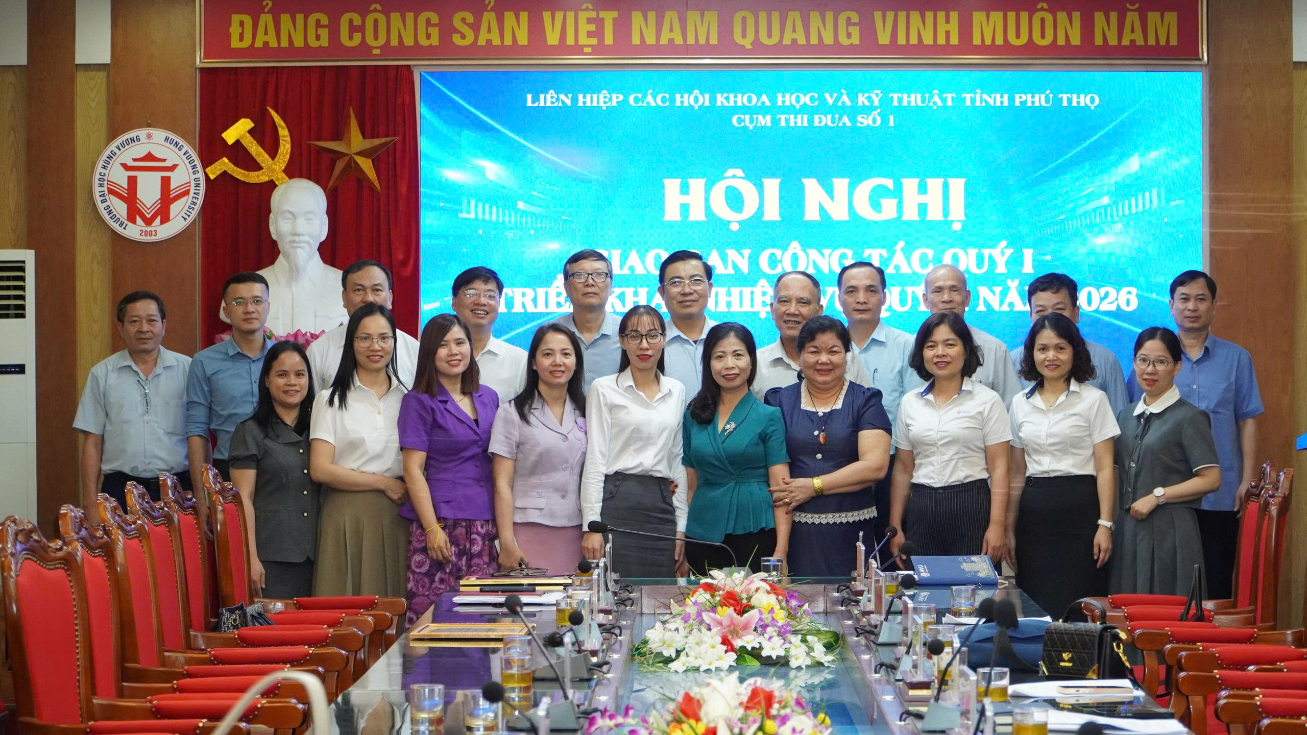 Cụm thi đua số 1 tổ chức Hội nghị giao ban công tác quý I, triển khai nhiệm vụ quý II năm 2026