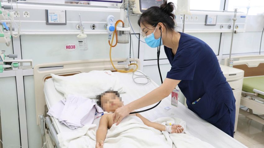 Bệnh viện Sản Nhi tỉnh Phú Thọ cấp cứu thành công bé trai 4 tuổi bị đuối nước