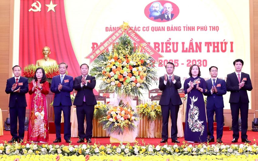 Đại hội đại biểu Đảng bộ các cơ quan Đảng tỉnh lần thứ I, nhiệm kỳ 2025-2030