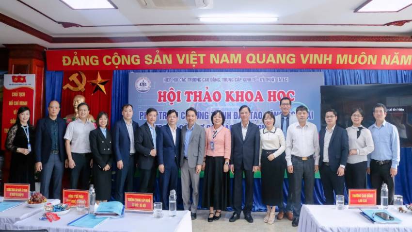 Trường Cao Đẳng Y Dược Phú Thọ trở thành hội viên thứ 72 của hiệp hội các Trường Cao đẳng, Trung cấp Kinh tế - Kỹ thuật Việt Nam (ATEC)