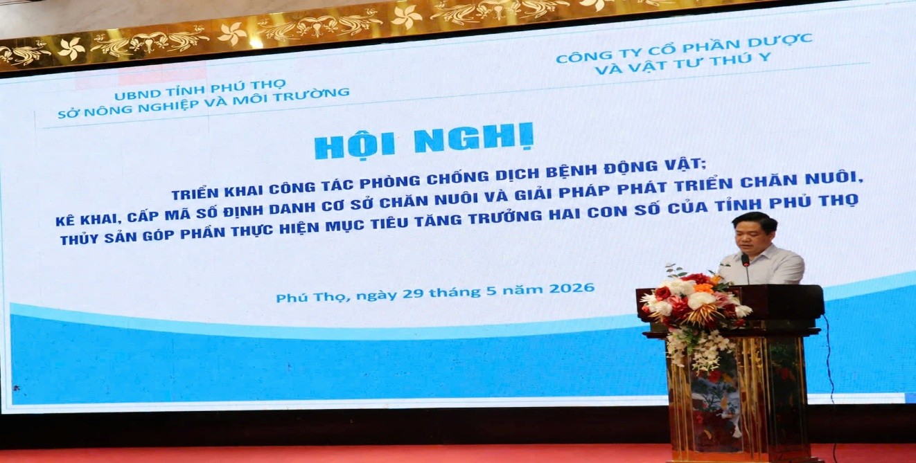 Phú thọ đẩy mạnh chuyển đổi số trong chăn nuôi, thủy sản; chủ động phòng chống dịch bệnh, thúc đẩy tăng trưởng ngành nông nghiệp