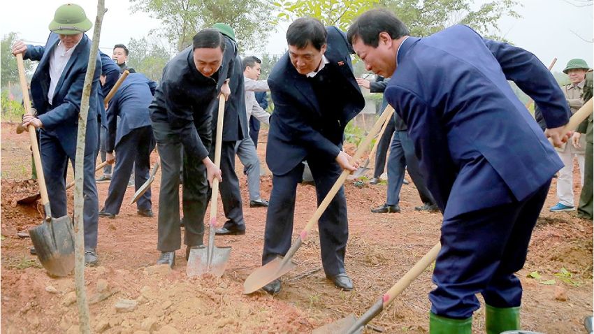 Phú Thọ phát động “Tết trồng cây đời đời nhớ ơn Bác Hồ” Xuân Ất Tỵ