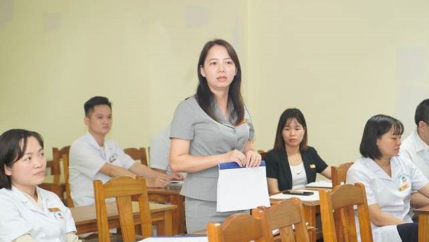 Trường Cao Đẳng Y Dược Phú Thọ tổ chức dự giờ, đánh giá năng lực của giảng viên mới khoa y