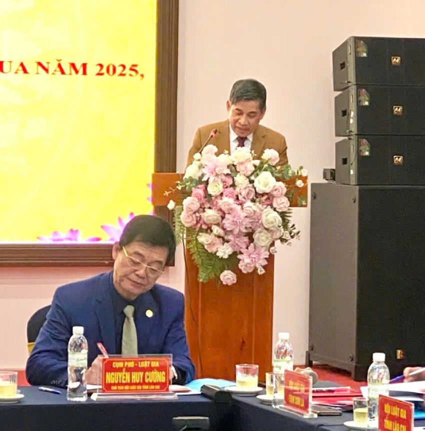 Cụm thi đua Hội Luật gia các tỉnh miền núi biên giới phía Bắc tổng kết công tác thi đua, khen thưởng năm 2025