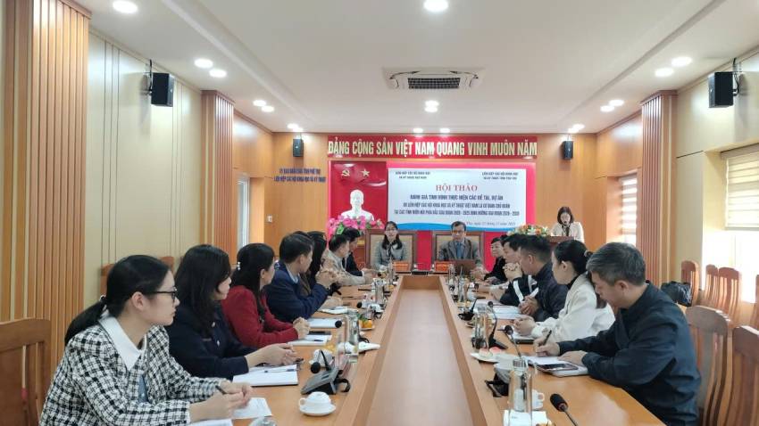 Đánh giá tình hình thực hiện các đề tài, dự án do Liên hiệp các Hội Khoa học và Kỹ thuật Việt Nam là cơ quan chủ quản tại các tỉnh miền núi phía Bắc giai đoạn 2020 - 2025, định hướng giai đoạn 2026 - 2030