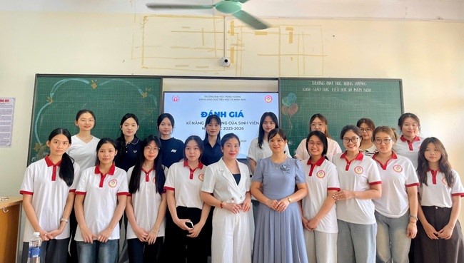 Sôi nổi các hoạt động đánh giá kỹ năng sinh viên các khoa chuyên môn HVU