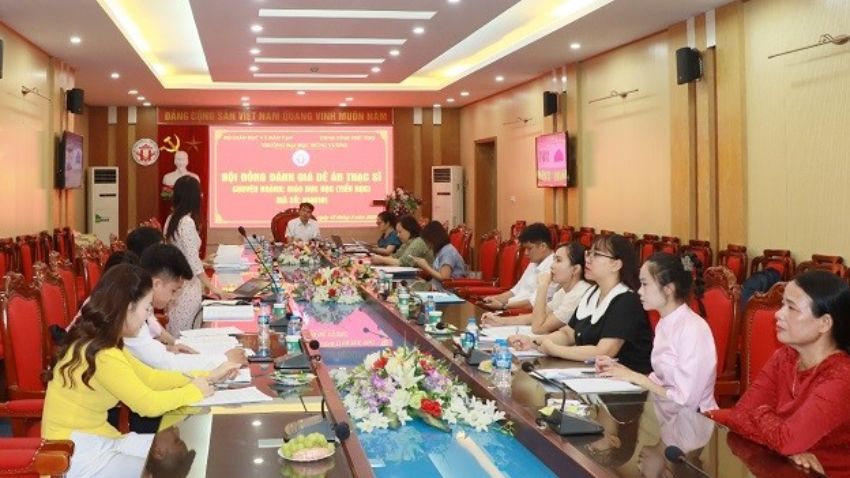 Hội đồng đánh giá Đề án Thạc sĩ các chuyên ngành: Lý luận và phương pháp dạy học bộ môn Toán và Giáo dục học (Tiểu học) thành công tốt đẹp