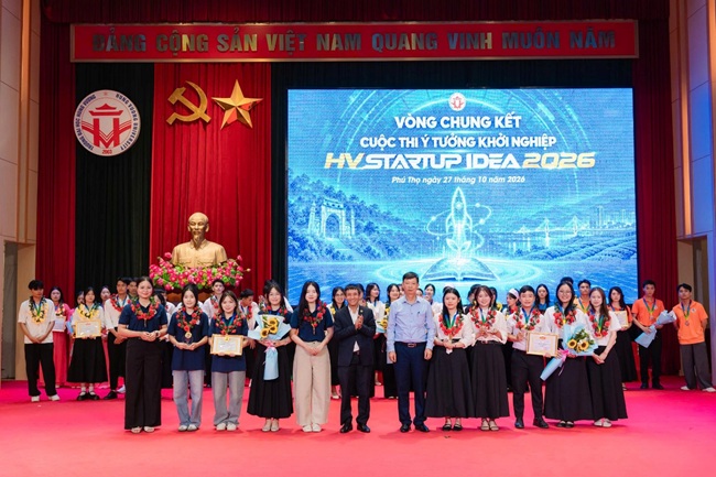 Chung kết cuộc thi “ý tưởng khởi nghiệp sinh viên” HUNG VUONG STARTUP IDEA 2026